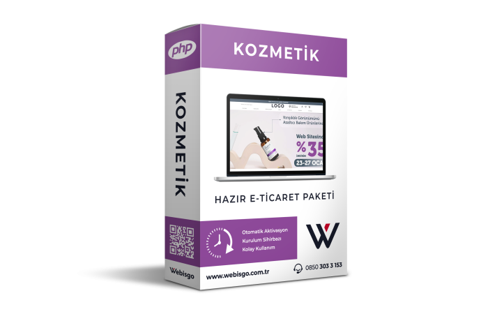 Kozmetik E-Ticaret Paketi - HS176164