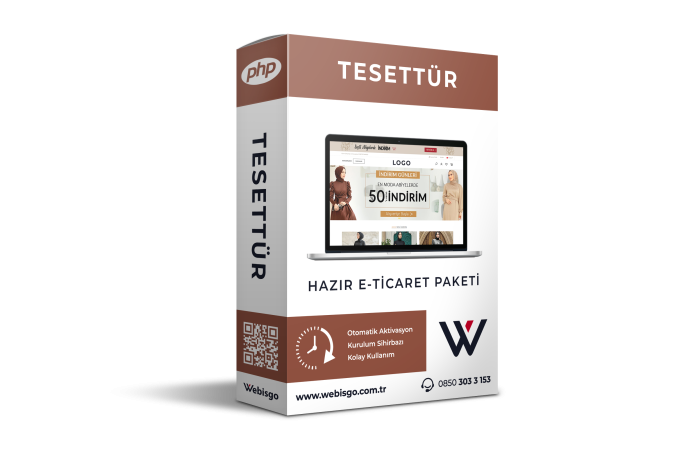 Tesettür E-Ticaret Paketi - HS769839