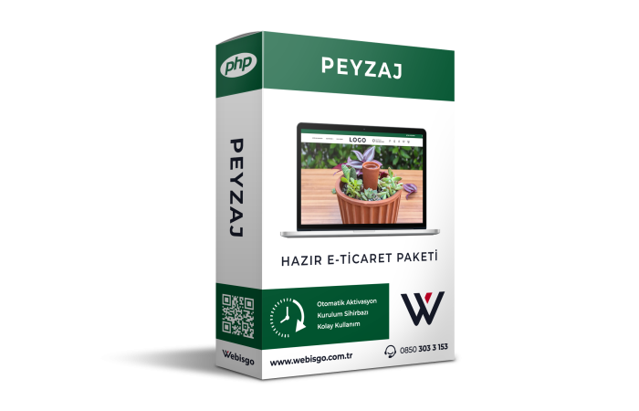 Peyzaj E-Ticaret Paketi - HS102056