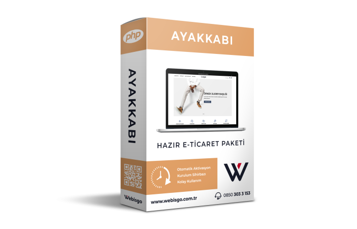 Ayakkabı E-Ticaret Paketi - HS583625