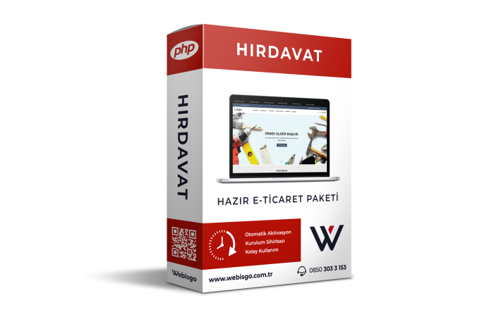 Hırdavat E-Ticaret Paketi - HS193589