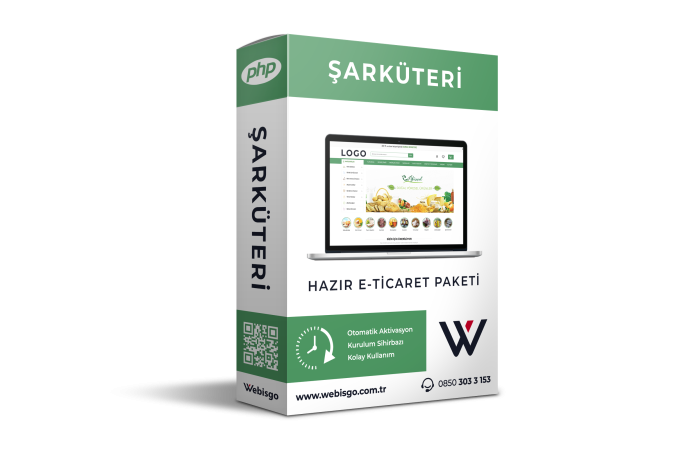 Şarküteri E-Ticaret Paketi - HS854635