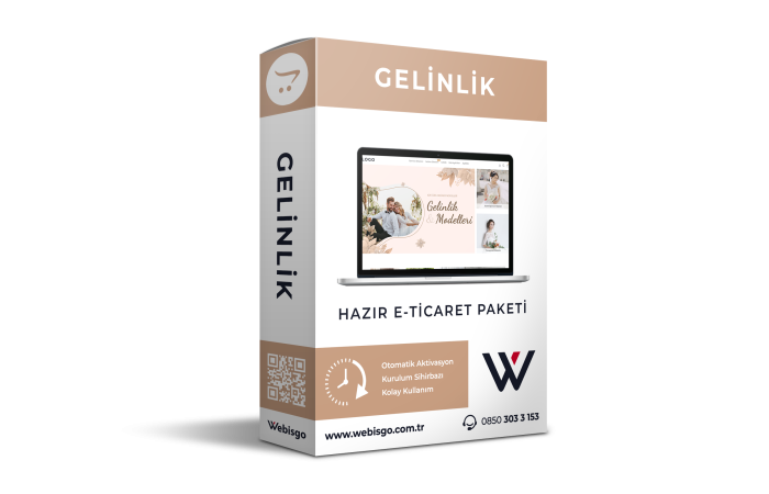 Gelinlik E-Ticaret Paketi - HS164946