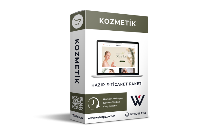 Kozmetik E-Ticaret Paketi - HS135636