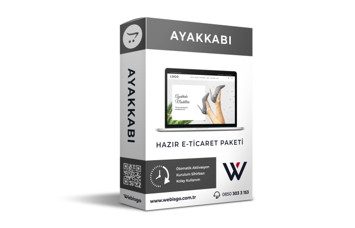 Ayakkabı E-Ticaret Paketi - HS117656