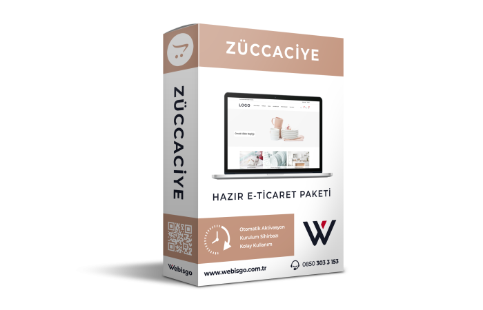 Züccaciye E-Ticaret Paketi - HS853177