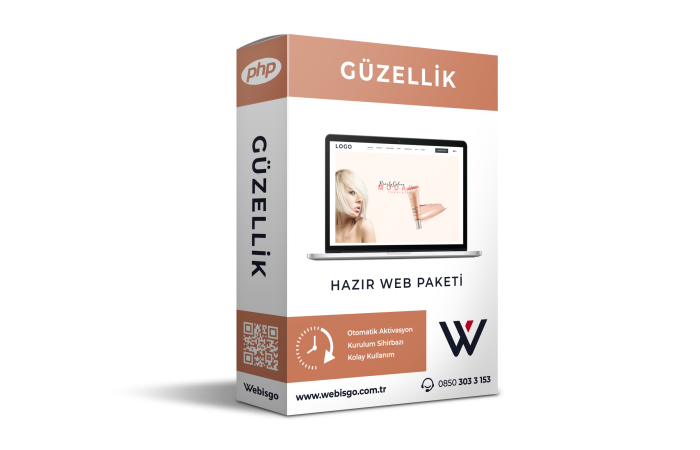 Güzellik Salonu Web Paketi - HS125834