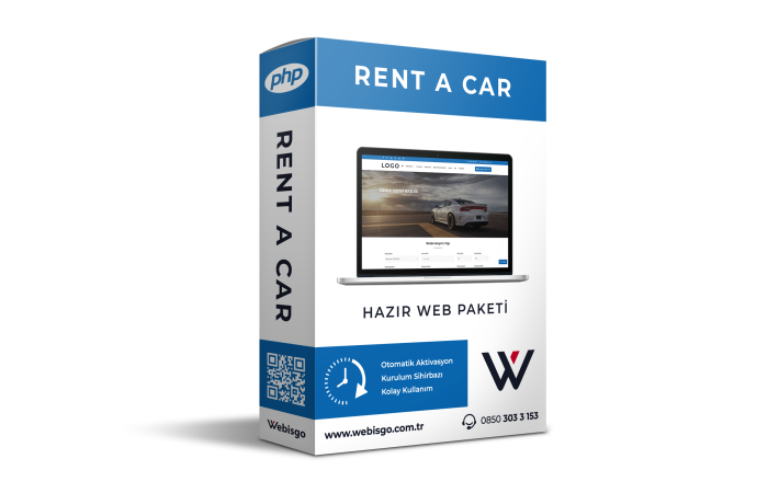 Rent A Car Web Paketi - HS796236