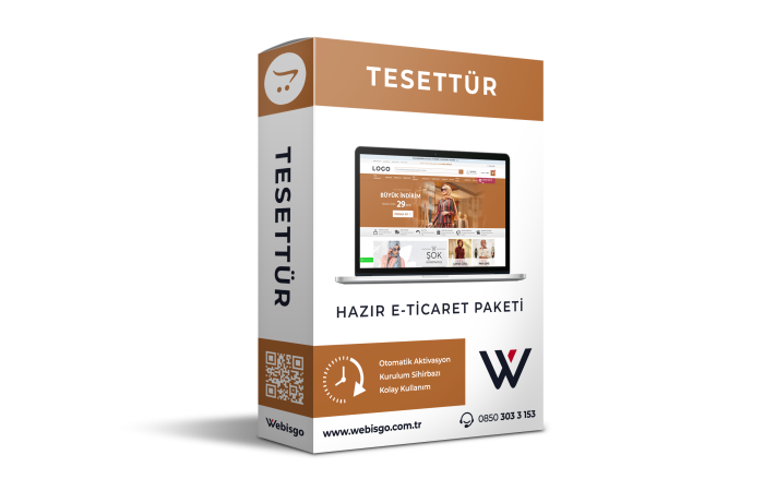 Tesettür E-Ticaret Paketi - HS147355