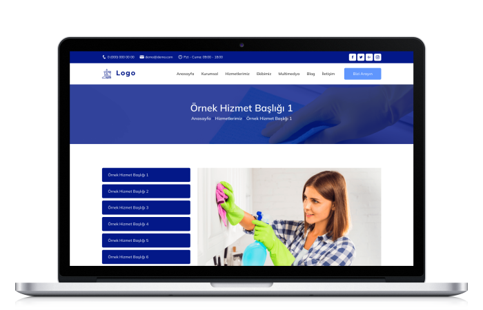 Temizlik Web Paketi - HS143629