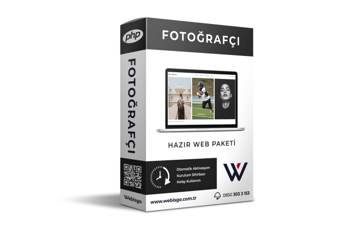 Fotoğrafçı Web Paketi - HS100126