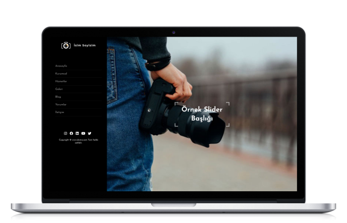 Fotoğrafçı Web Paketi - HS168012