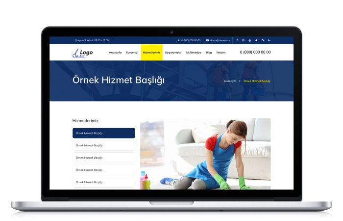 Temizlik Web Paketi - HS174205