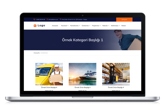 Lojistik Web Paketi - HS156672