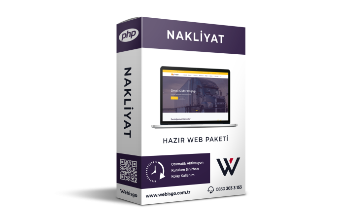 Nakliyat Web Paketi - HS652909