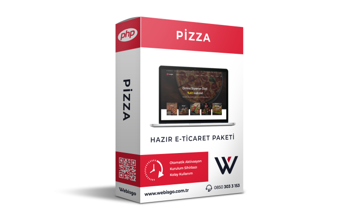 Pizza E-Ticaret Paketi - HS224103