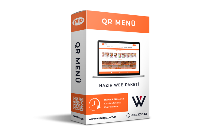 QR Menü Web Paketi - HS174616