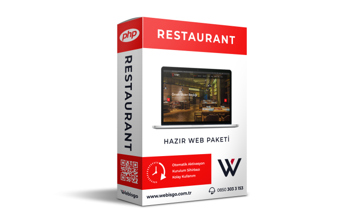 Restaurant Web Paketi - HS119181