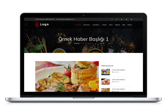 Restaurant Web Paketi - HS119181