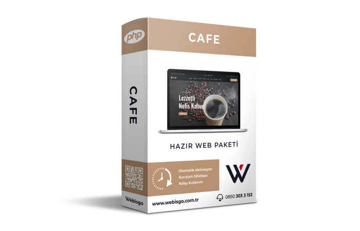 Cafe Web Paketi - HS996715