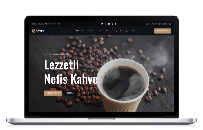 Cafe Web Paketi - HS996715