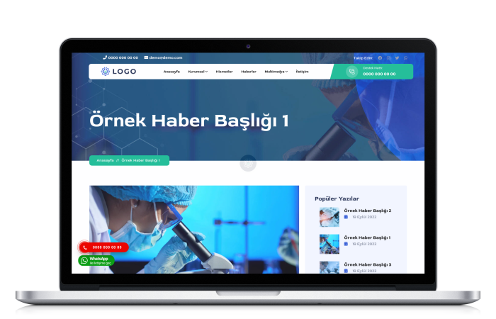 Klinik Web Paketi - HS210406