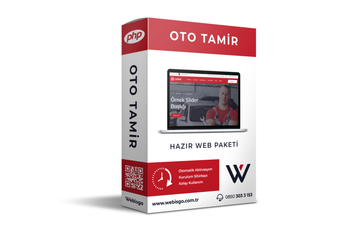 Oto Tamir Web Paketi - HS153528