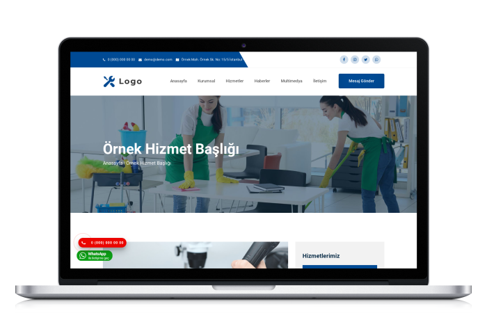 Bilgisayar Servis Web Paketi - HS285125