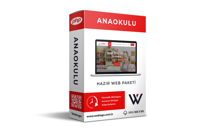 Anaokulu Web Paketi - HS745642