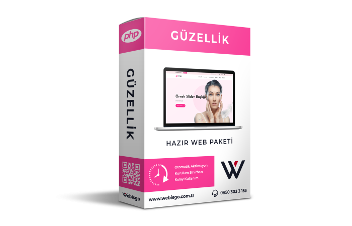 Güzellik Salonu Web Paketi - HS111849