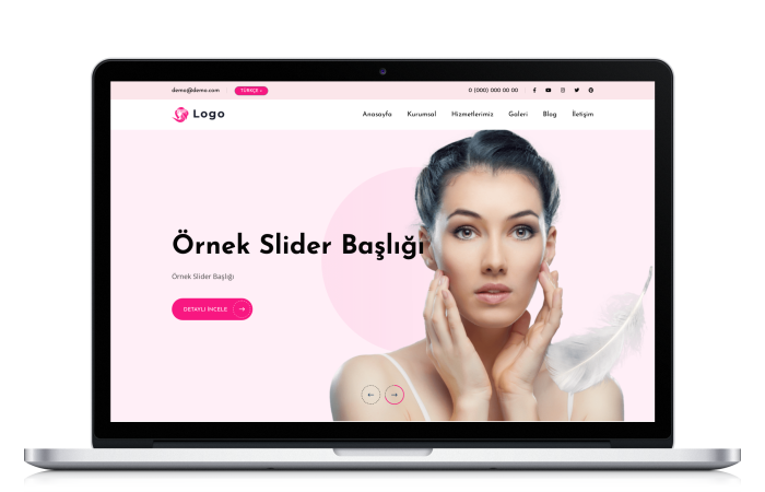 Güzellik Salonu Web Paketi - HS111849