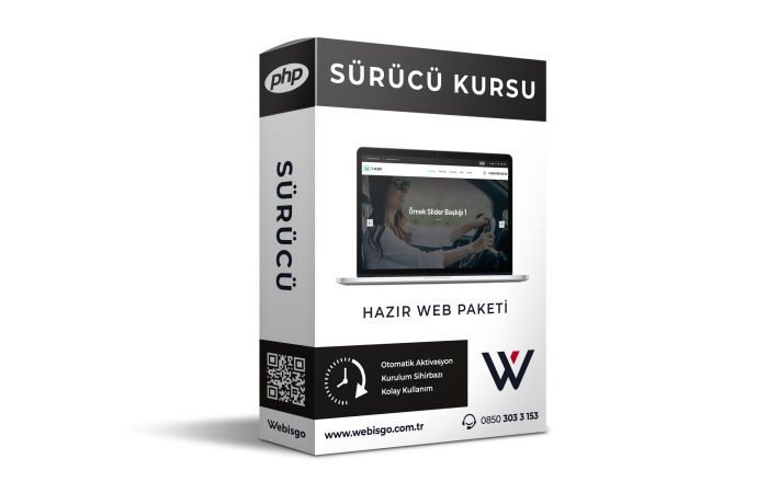 Sürücü Kursu Web Paketi - HS629637