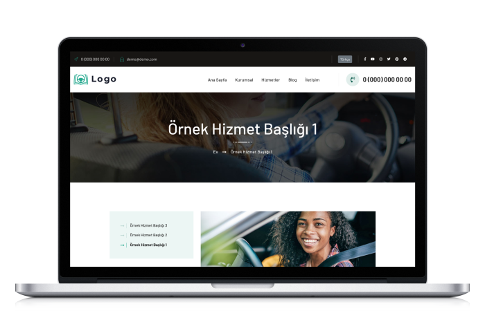 Sürücü Kursu Web Paketi - HS629637