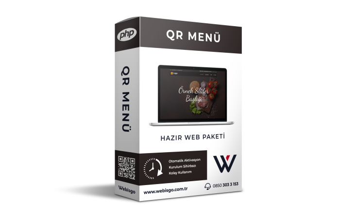 QR Menü Web Paketi - HS140722