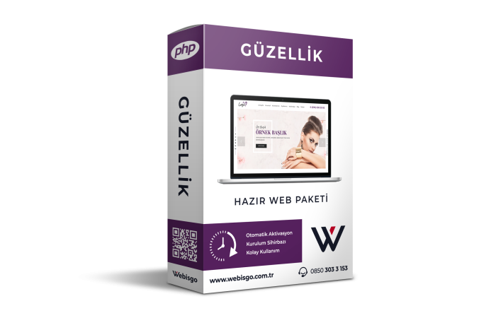 Güzellik Salonu Web Paketi - HS120951