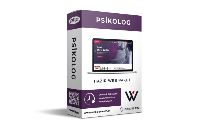 Psikolog Web Paketi - HS446316